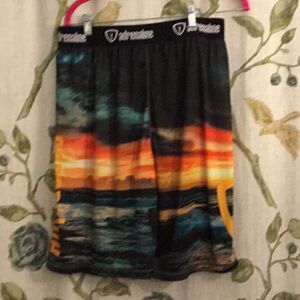 …Young Mens colorful long shorts